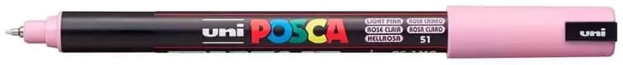 Marcador Posca Pc-1Mr Rosa Claro