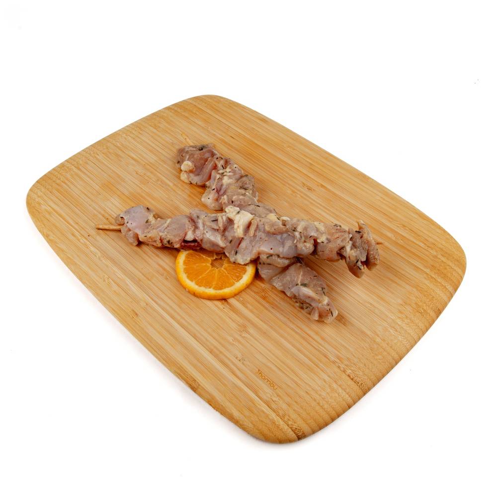 Orange Sage Dijon Chicken Breast Skewers