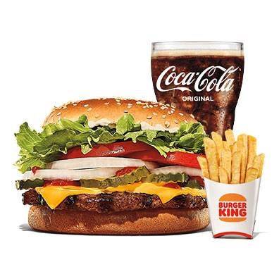 Combo Whopper con Queso