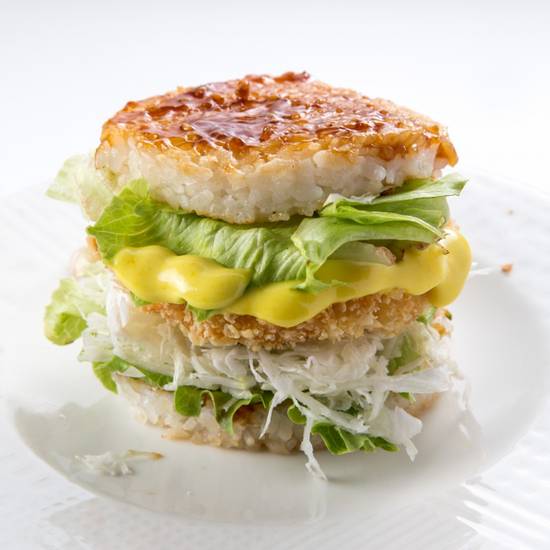(U)海之蝦米堡套餐 Shrimp Cutler Rice Burger