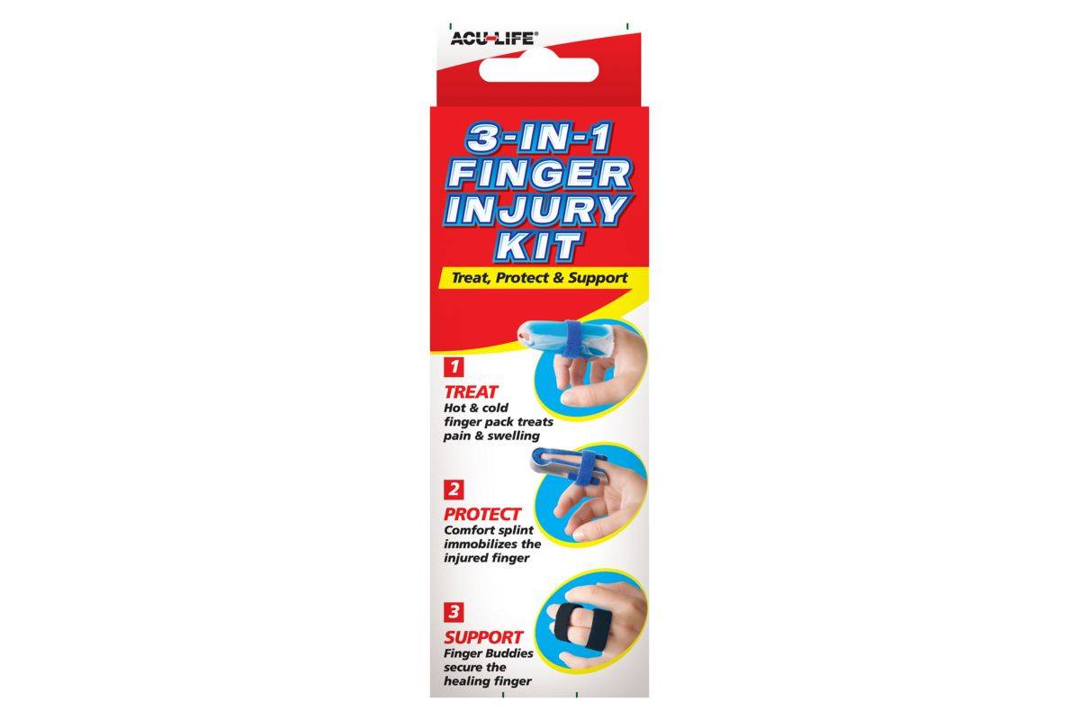 Acu-Life 3-in-1 Finger Injury Kit