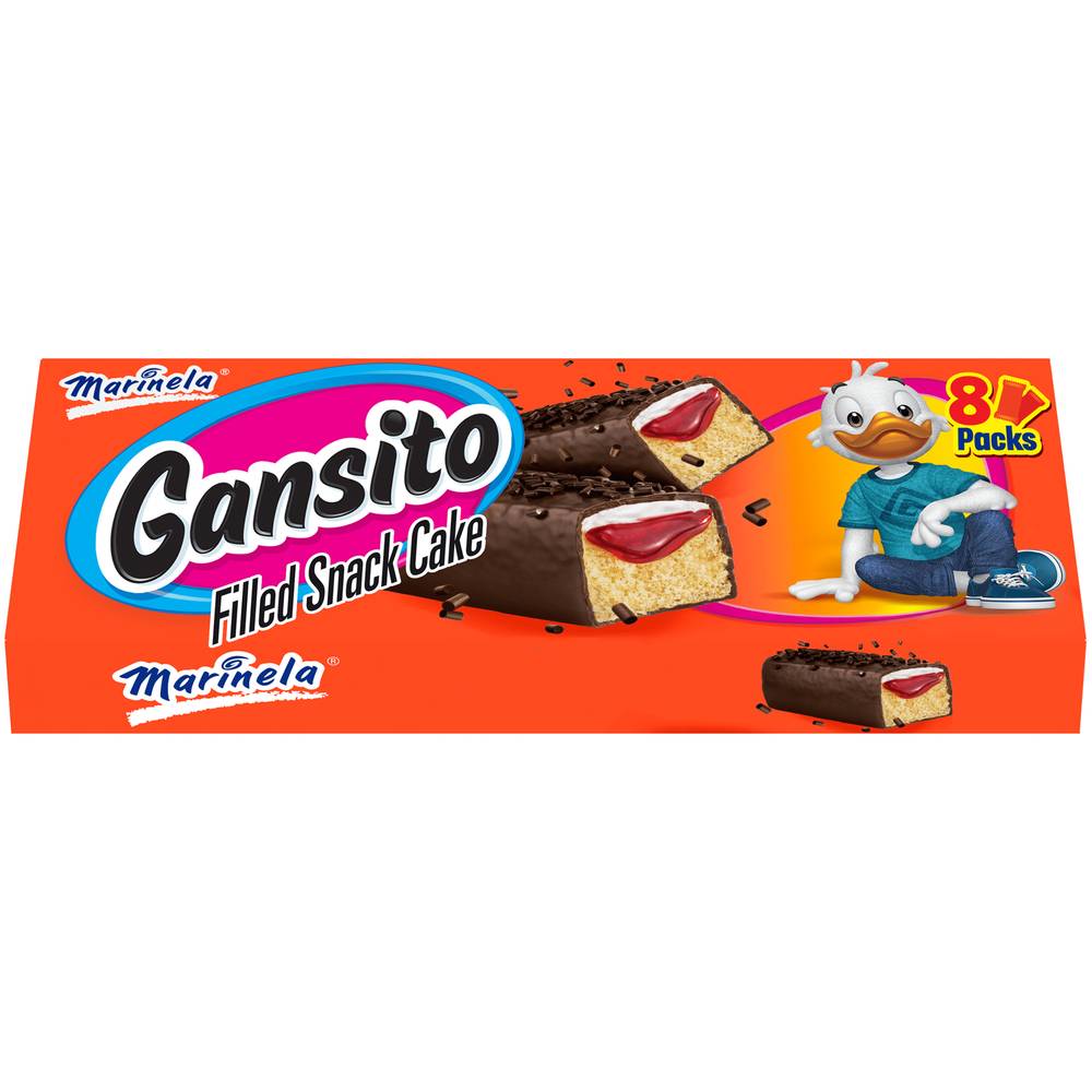 Marinela Gansito Filled Snack Cake (8 ct)