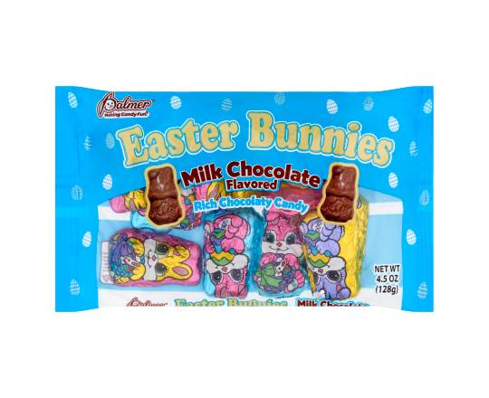 Palmer Easter Bunnies Candy, Milk Chocolate (4.5 oz)