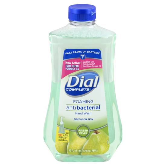Dial Fresh Pear Antibacterial Foaming Hand Wash