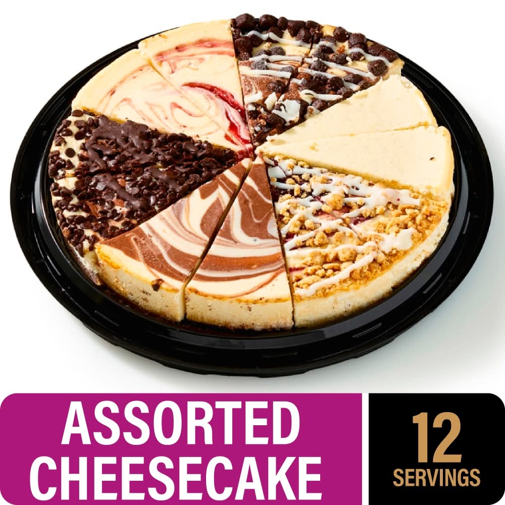 Private Selection Cheesecake Slices, Assorted (40 oz)