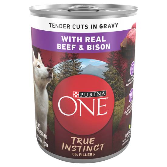 Purina One Smartblend Tender Gravy Adult Dog Food (beef-bison)