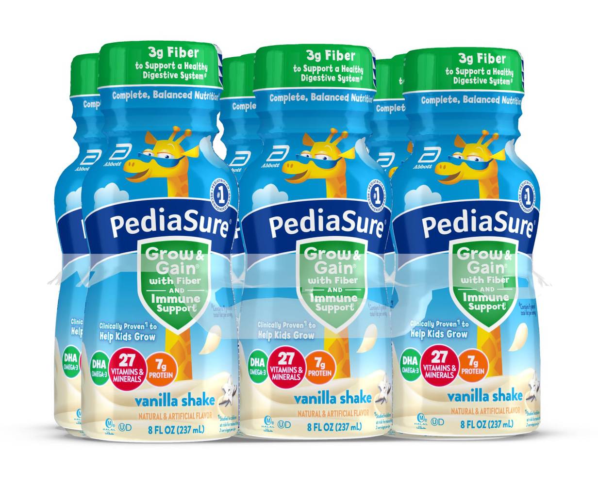 PediaSure Grow & Gain Immune Support Shake, Vanilla (6 ct)