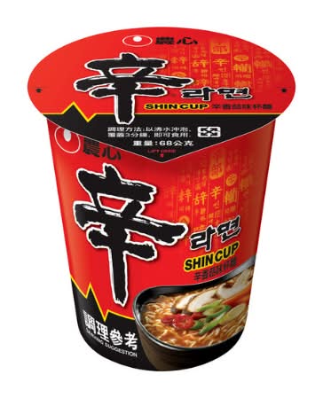 農心辛香菇杯麵68g(要用2的倍數下單喔!)