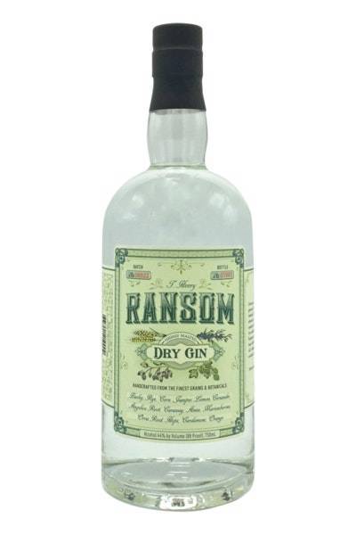 Ransom Dry Gin (750ml bottle)