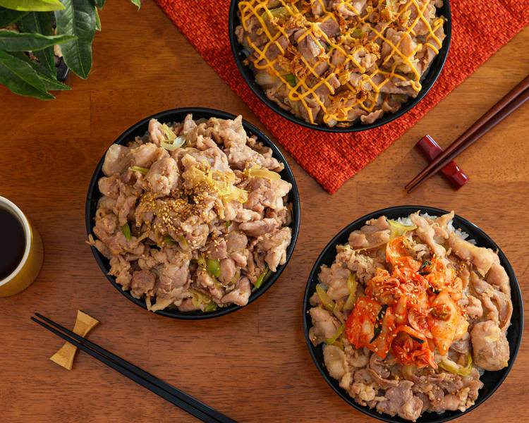 豚丼盛りさん、 激盛り豚丼 メガトン 屛風ヶ浦店のデリバリー ・持ち帰り