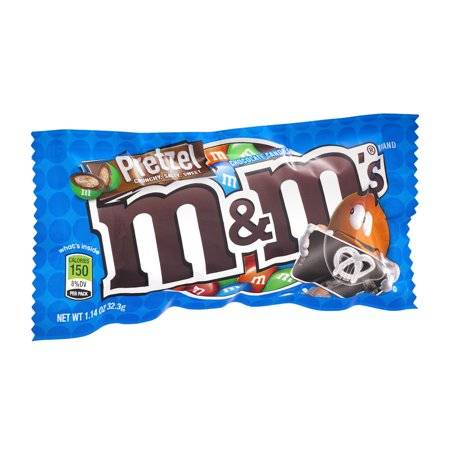M&M'S Pretzel Chocolate Candy Singles Size