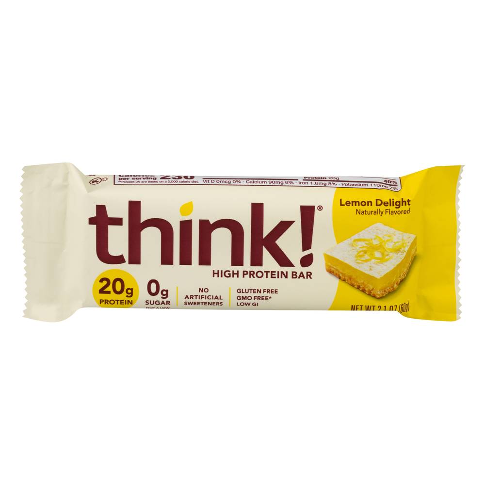 think! Lemon Delight High Protein Bar (2.1 oz)