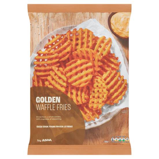 Asda Golden Waffle Fries 750g