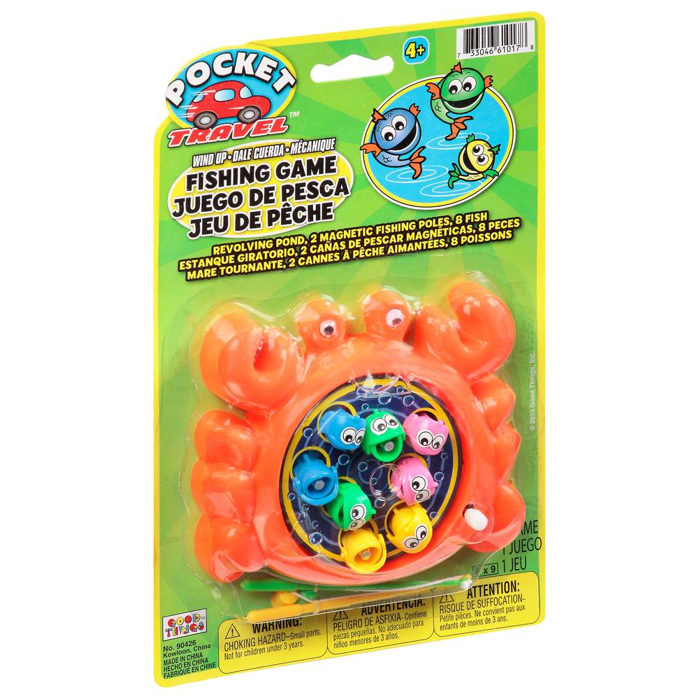 Pocket Travel Fishing Game Toy