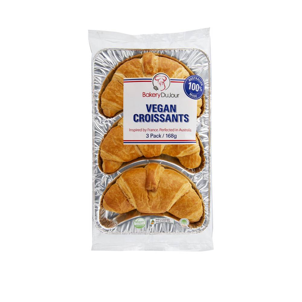 Bakery Du Jour Vegan Croissant 3 pack 168g