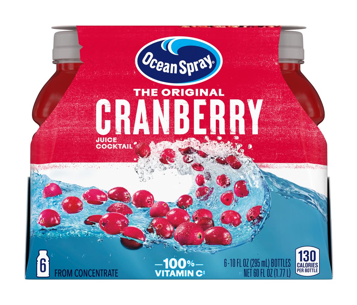 Ocean Spray The Original Cranberry Juice Cocktail (6 x 10 fl oz)