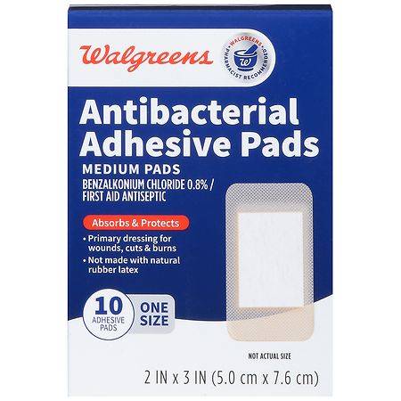 Walgreens Antibiotic Adhesive Pads