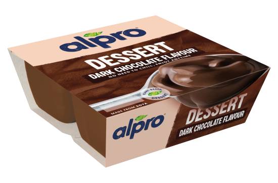 Alpro Dark Chocolate, Dessert (4 pack)