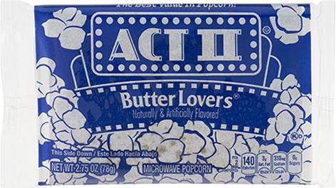 Act II Butter Lovers 2.75oz