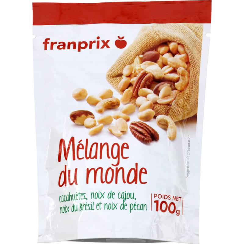 Mélange du monde March  franprix 100g