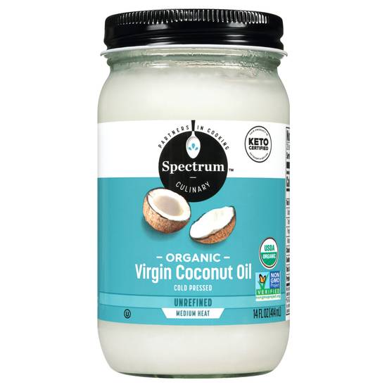 Spectrum Culinary Unrefined Organic Virgin Coconut Oil