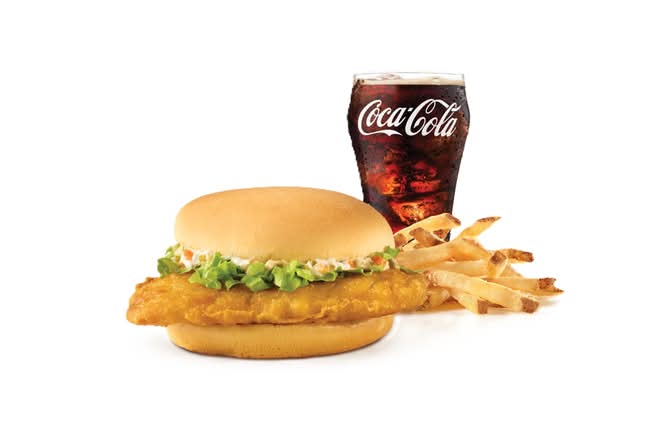 Beer Battered Fish Sandwich Combo