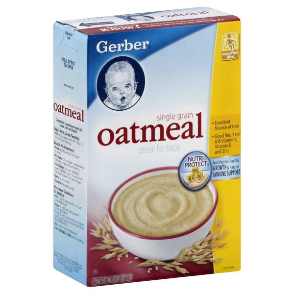 Gerber Cereal For Baby (16 oz)