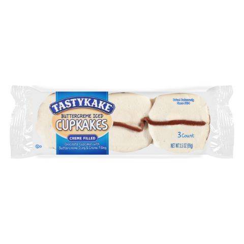Tastykake Cream Filled Chocolate Cupcakes 3.5oz