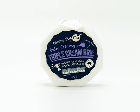 Community Co Triple Brie Cheese 125g