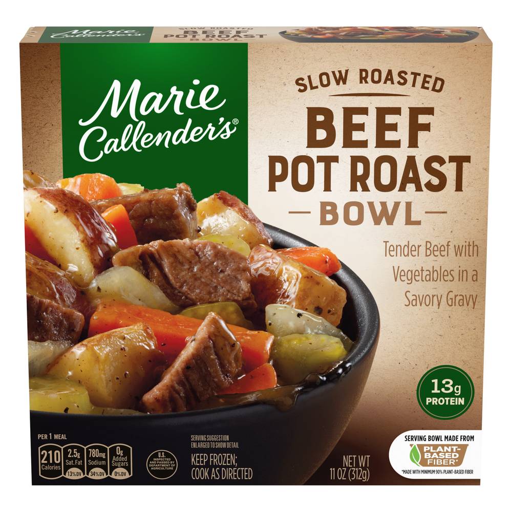 Marie Callender's Slow Roasted Beef Pot Roast Bowl (11 oz)