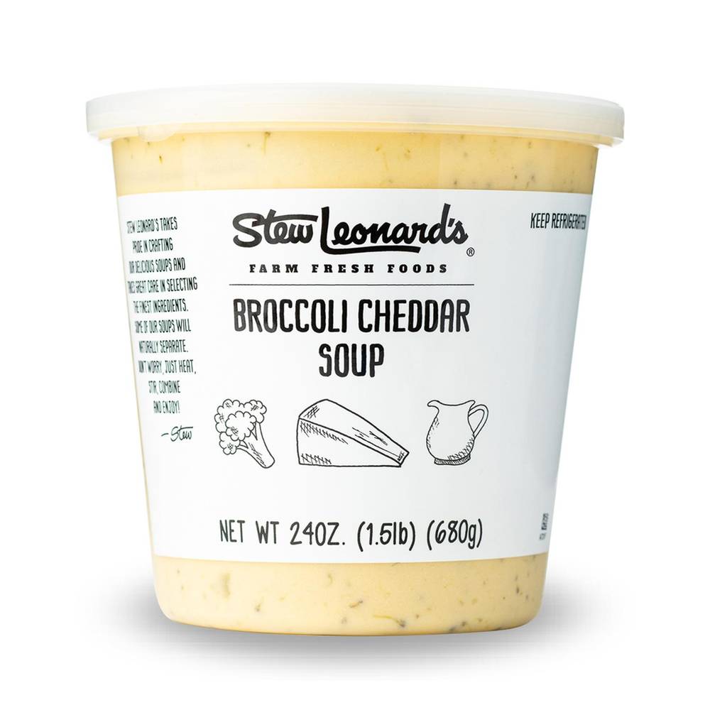 Stew Leonard's Broccoli & Cheese Soup (24 oz)