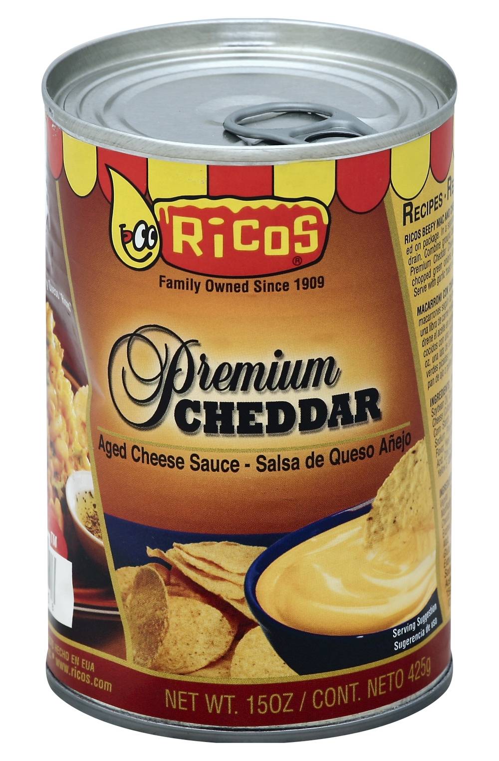 Ricos Premium Cheddar Cheese Sauce (15 oz)