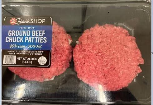 Dierbergs Ground Beef Chuck Patties (1.33 lbs)