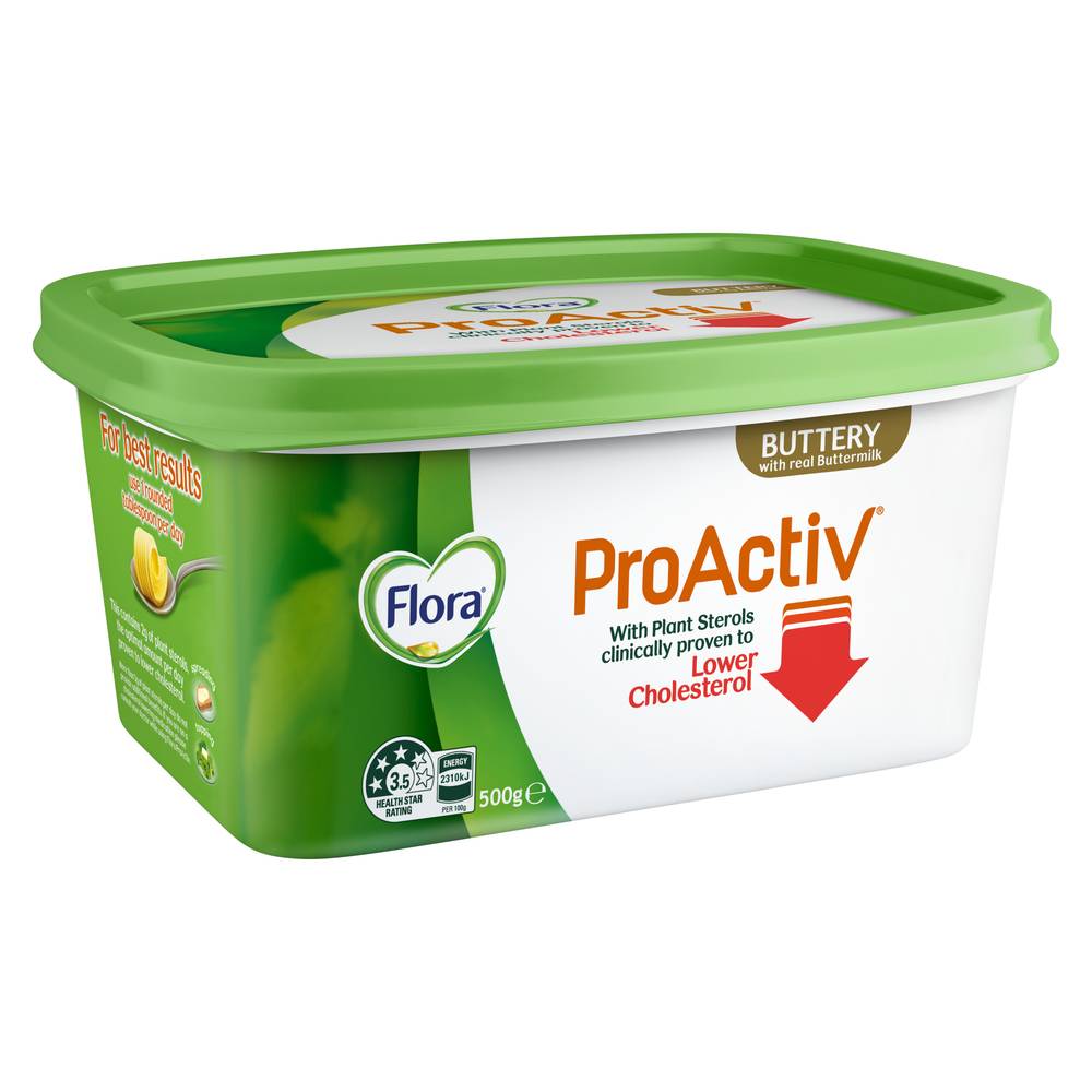 Flora Proactiv Lowering Cholesterol Buttery Spread (500g)