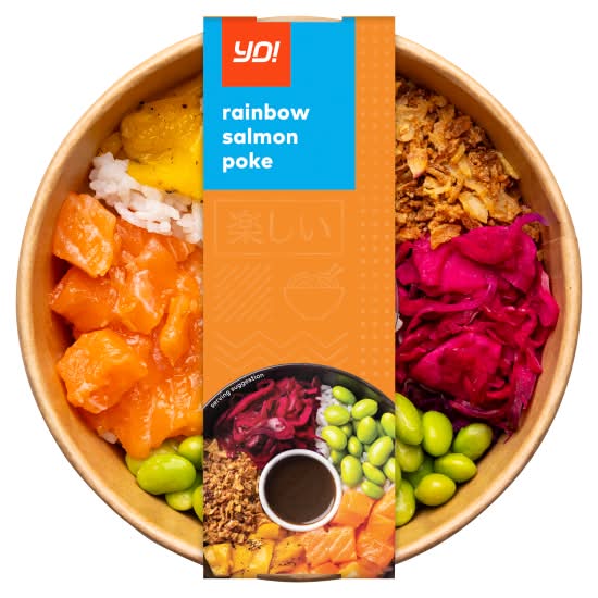 YO! Rainbow Salmon Poke (289g)