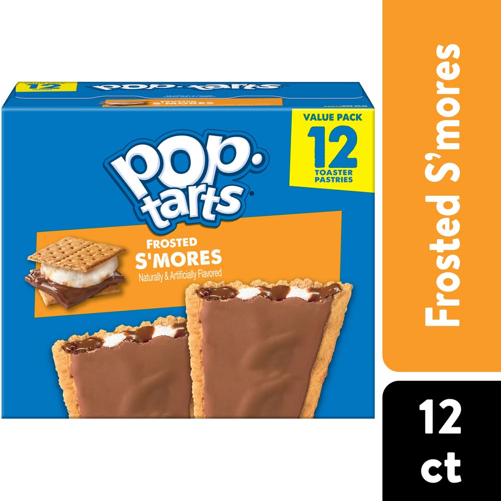 Pop-Tarts Toaster Pastries, Frosted S'mores (20.3 oz, 12 ct)