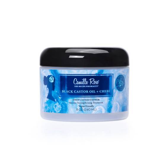 Camille Rose Black Castor Oil+Chebe Deep Conditioner, 8 oz