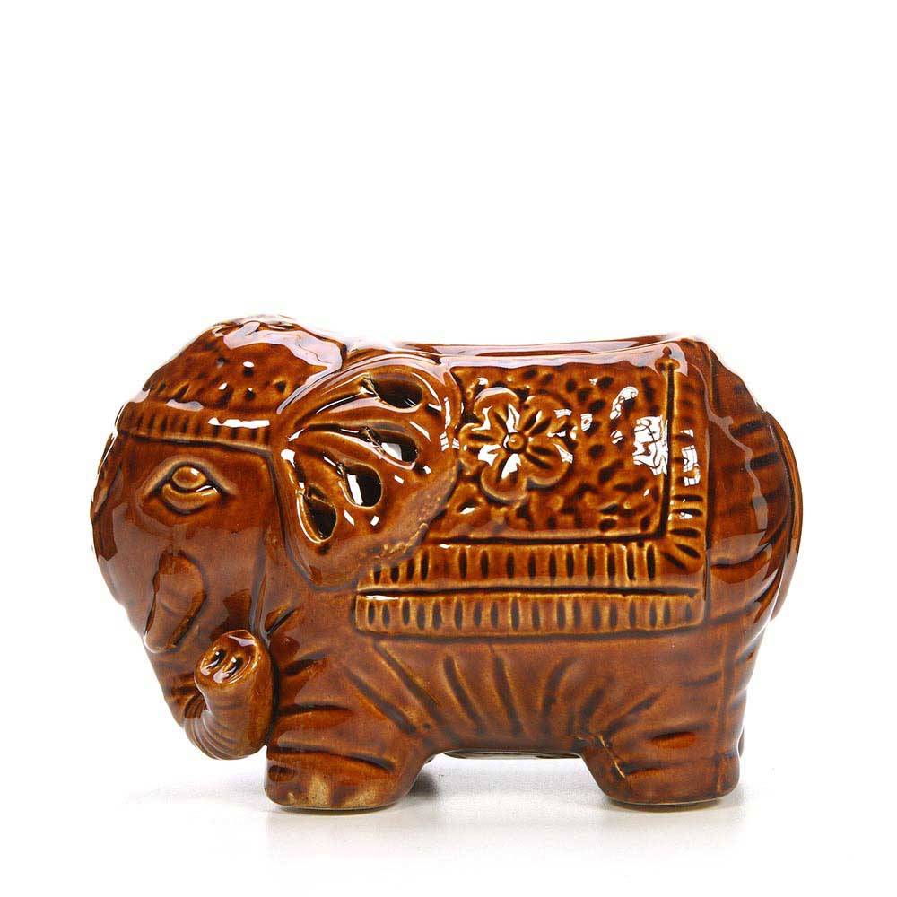 Hosley Ceramic Fragrance Oil Warmer, Elephant