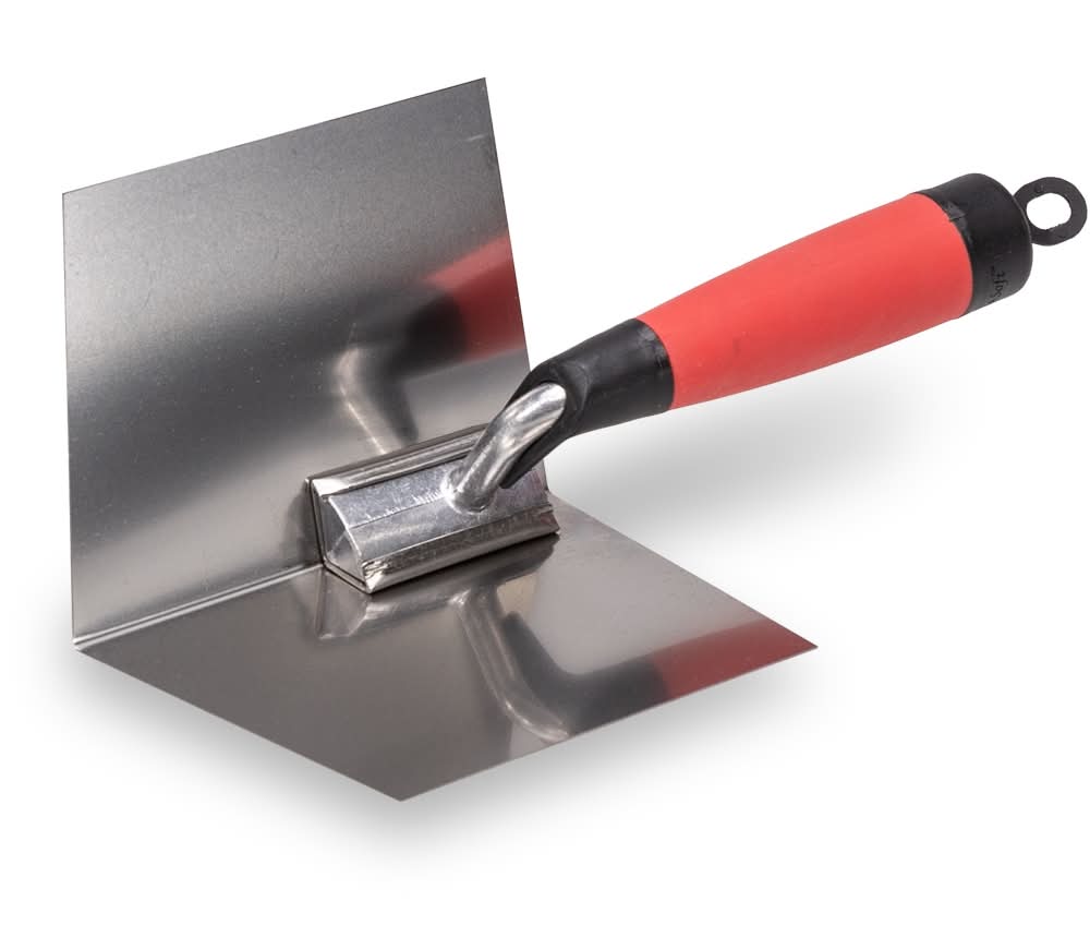 WAL-BOARD TOOLS 4-in x 5-in Stainless steel Inside corner Drywall Trowel