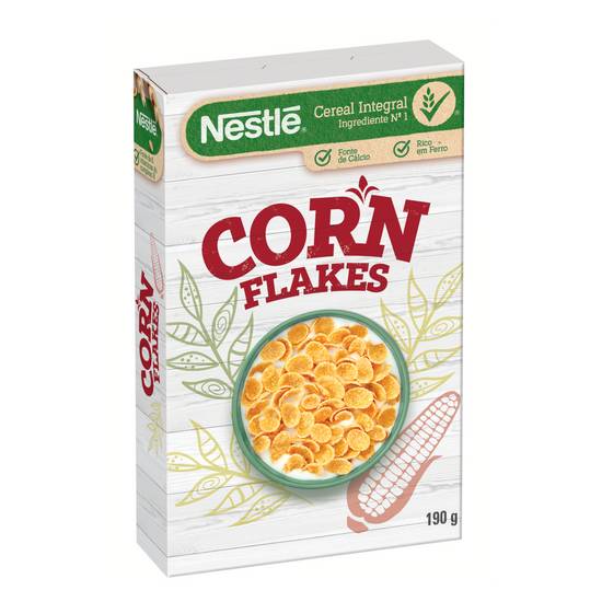 Nestlé cereal matinal de milho integral corn flakes (190 g)
