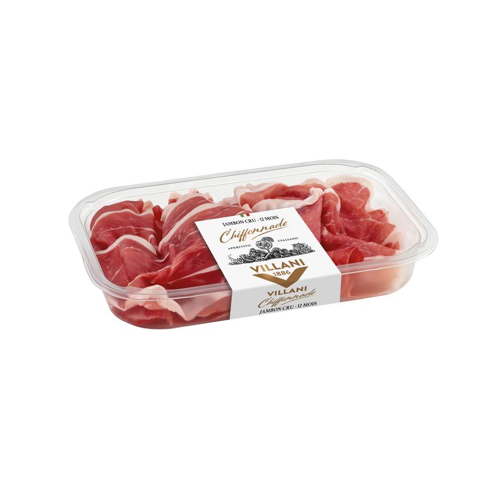 Villani - Chiffonnade de jambon cru 12 mois (80g)