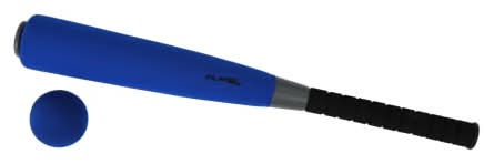 Flare Foam Bat With Ball 24in Blue