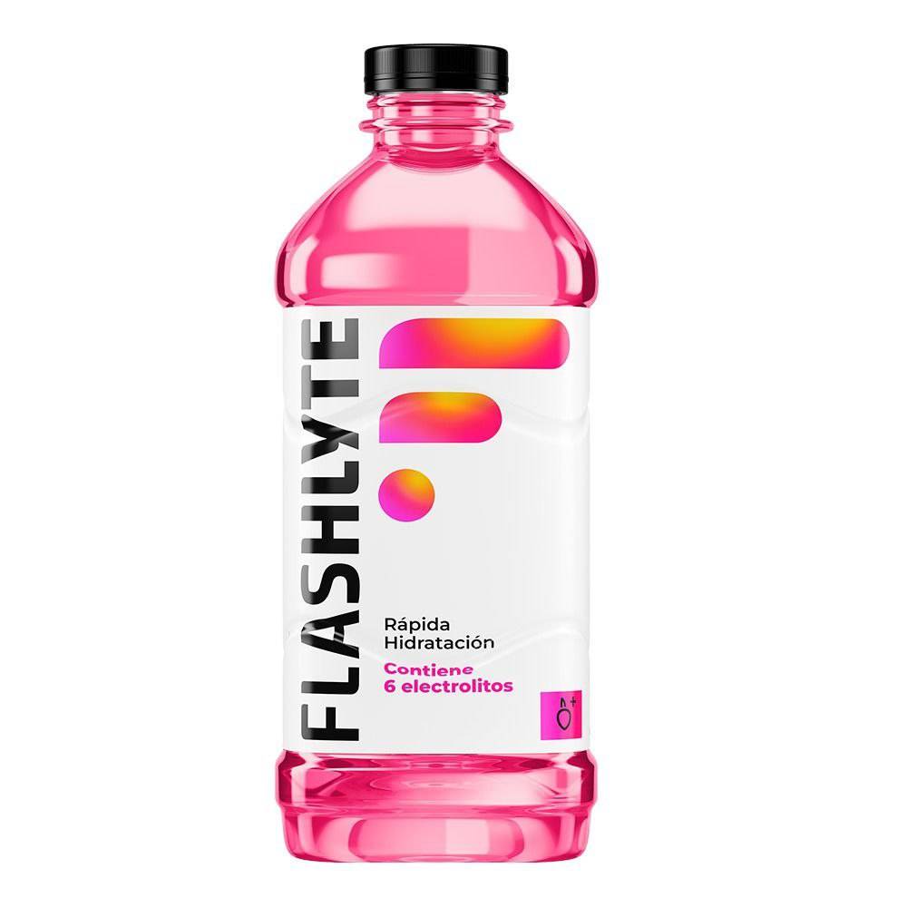 Flashlyte bebida con electrolitos (625 ml) (fresa)