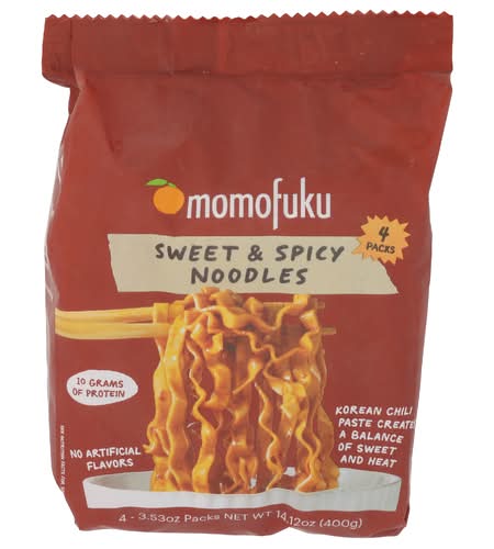 Momofuku Sweet & Spicy Noodles 4 Pack