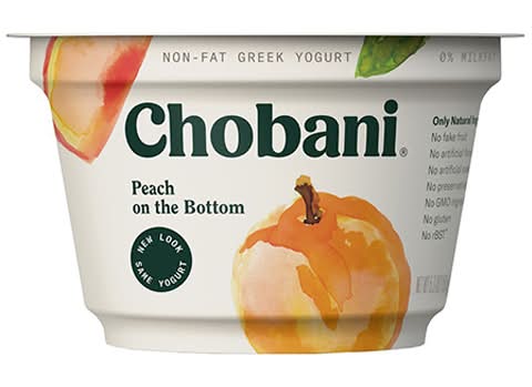 Chobani Greek Yogurt Peach 5.3oz