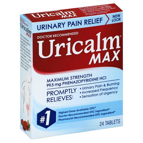 Uricalm Max Urinary Pain Relief (24 ct)