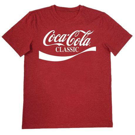 Coca-Cola Men’s T Shirt (male/m/cranberry red)