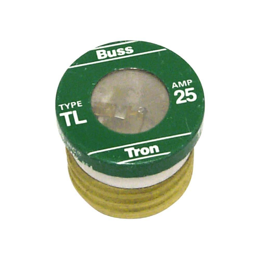 Cooper Bussmann 3-Pack 25-Amp Time Delay Plug Fuse | BP/TL-25