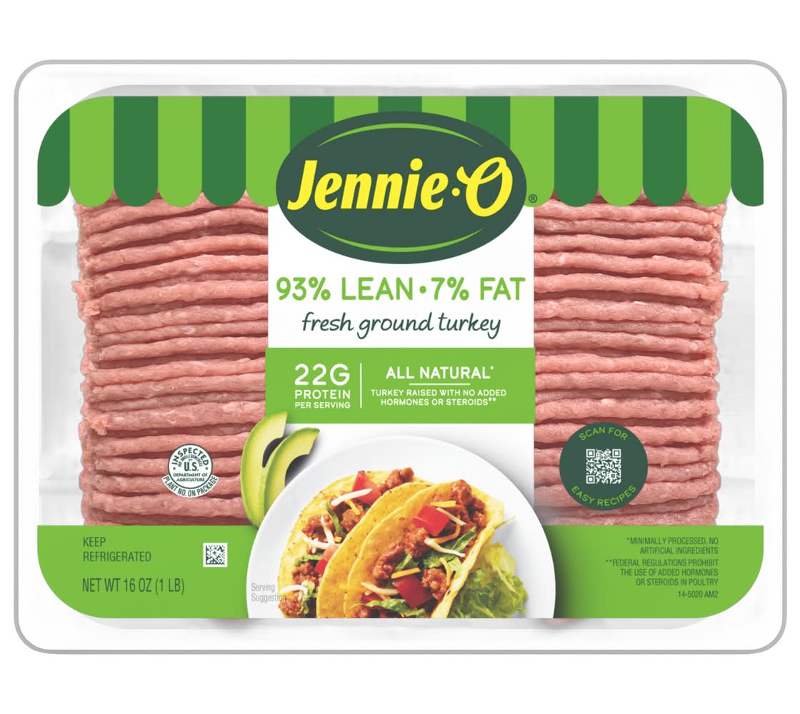 Jennie-O All Natural Fresh Ground Turkey (16 oz)