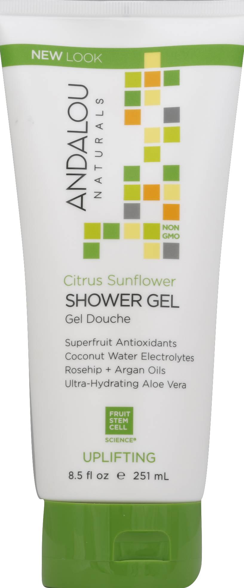 Andalou Naturals Uplifting Citrus Sunflower Shower Gel